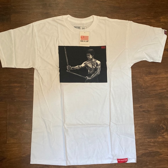 The Marathon Clothing Other - The marathon clothing Bruce Lee limited edition shirt . Size Medium. White color